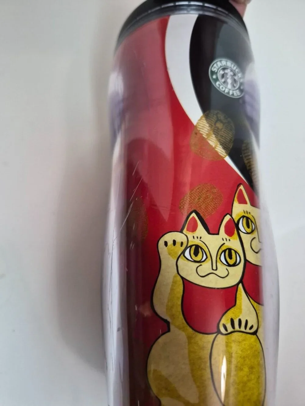 Starbucks Barista 2005 New with Defect Hong Kong 12oz Coffee Tea Cold Tumbler